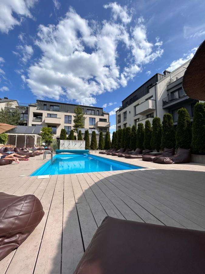 Super Mini Loft With Outdoor Pool. Apartment Palanga Ngoại thất bức ảnh