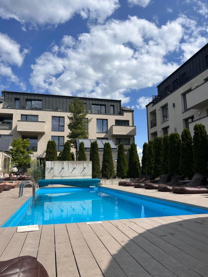 Super Mini Loft With Outdoor Pool. Apartment Palanga Ngoại thất bức ảnh