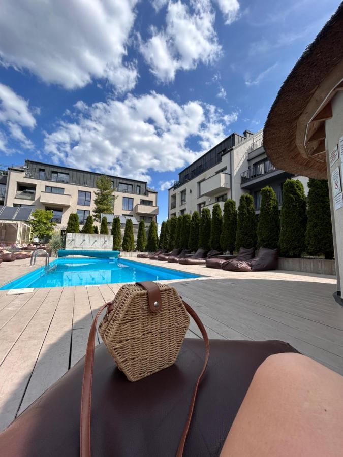 Super Mini Loft With Outdoor Pool. Apartment Palanga Ngoại thất bức ảnh