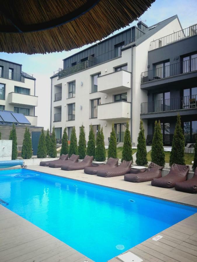 Super Mini Loft With Outdoor Pool. Apartment Palanga Ngoại thất bức ảnh