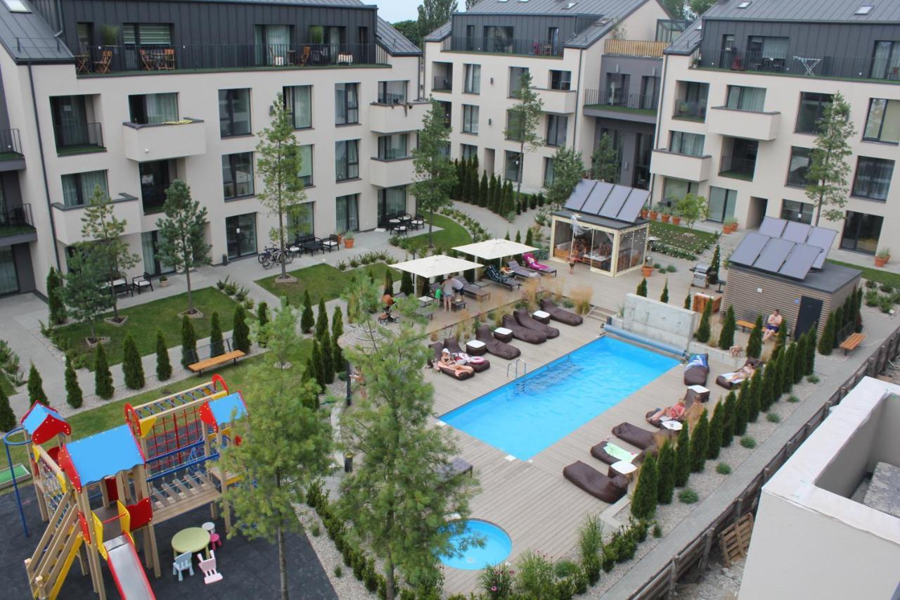 Super Mini Loft With Outdoor Pool. Apartment Palanga Ngoại thất bức ảnh